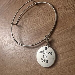 Inspirational Bangle Bracelet